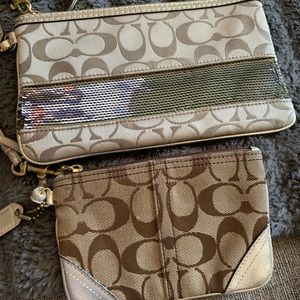 Authentic Coach Wristlets